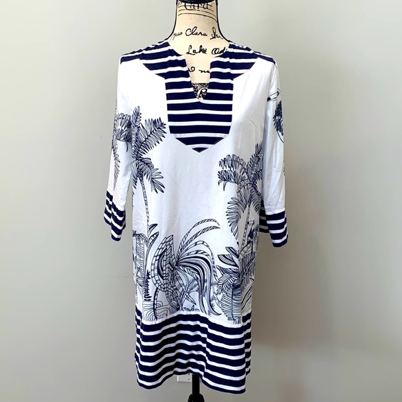 Tropical Tunic Dress by Vilagallo NWOT - Picture 2 of 8